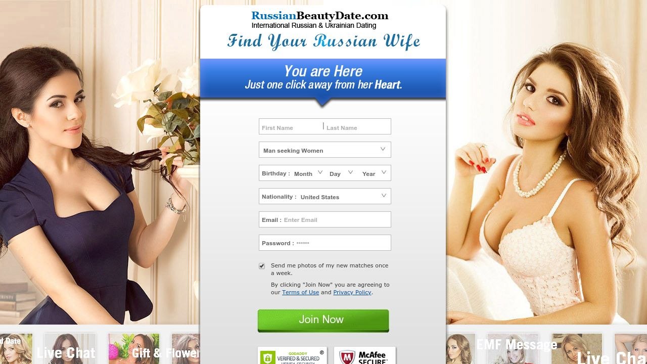 Review Russian Beauty Date Site