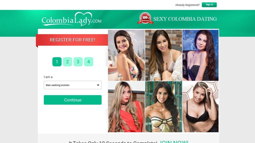 Review Colombia Lady Site